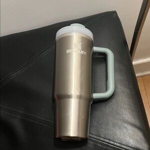 Stanley Metallic Travel Tumbler with Mint Handle